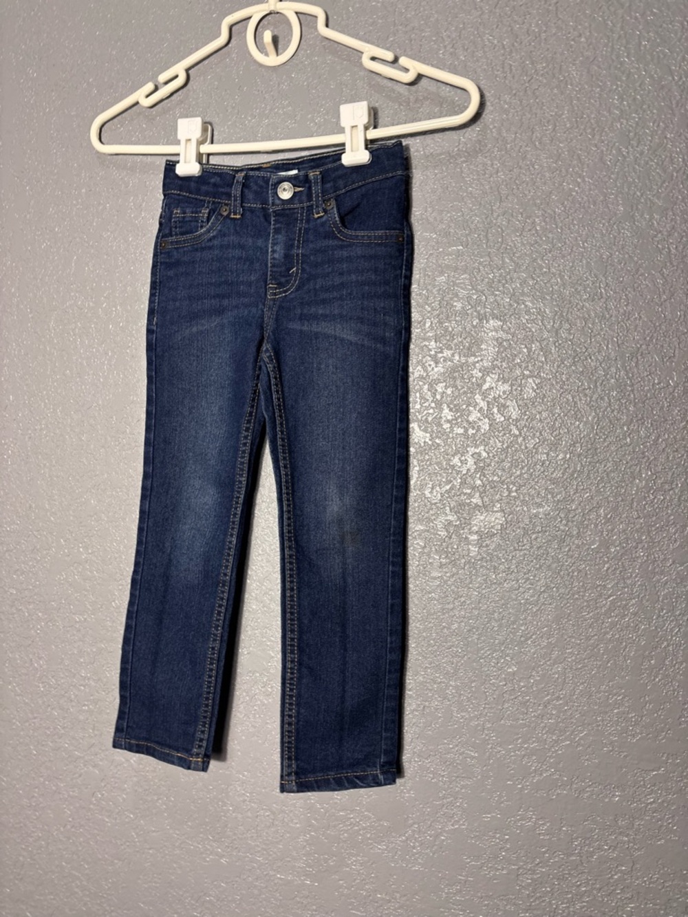Kid's Dark Blue Denim Jeans